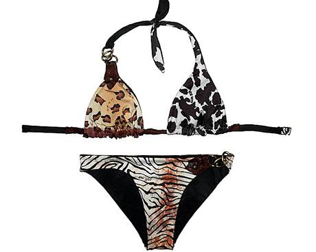leopard plavky